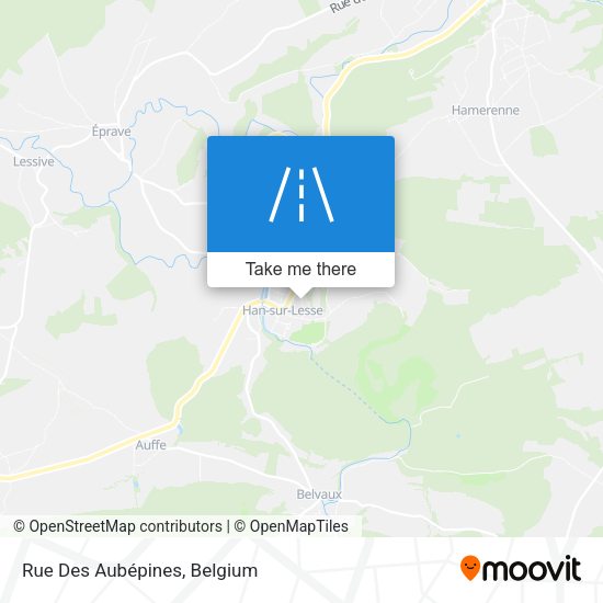 Rue Des Aubépines plan