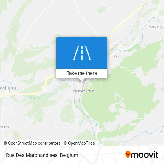 Marchandises Street map