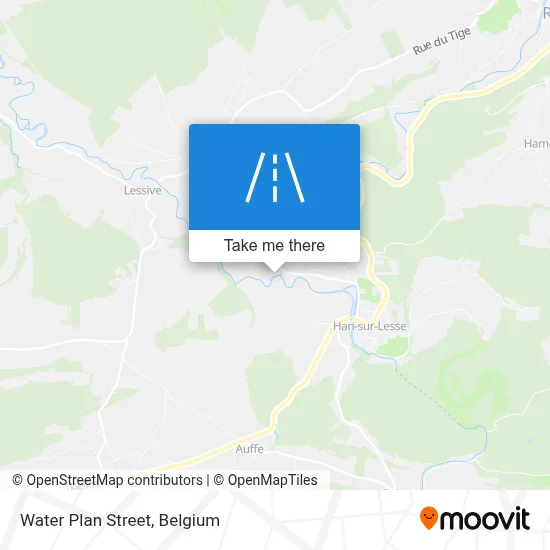 Water Plan Street map