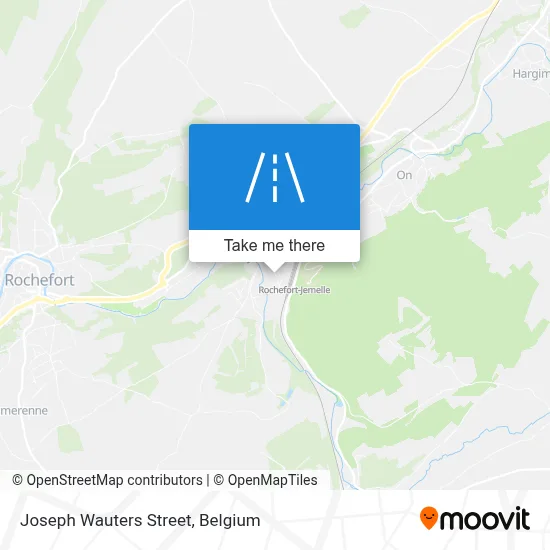 Joseph Wauters Street map