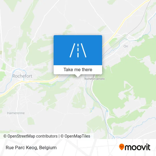Rue Parc Keog map