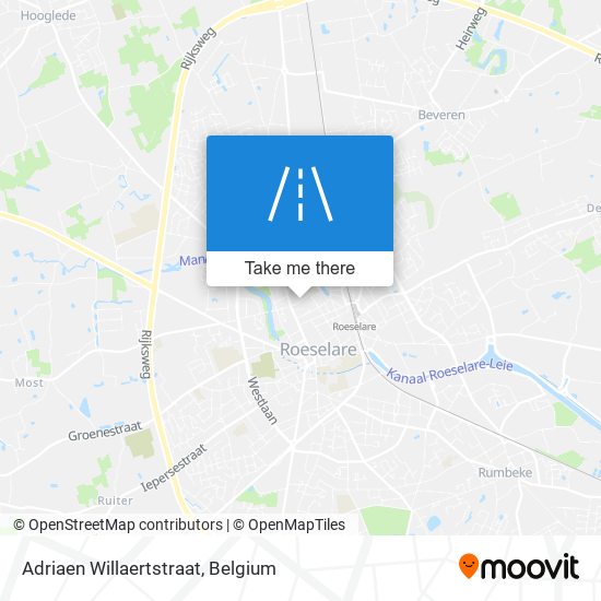Adriaen Willaertstraat map