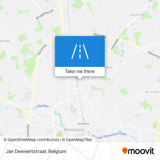 Jan Deweertstraat map