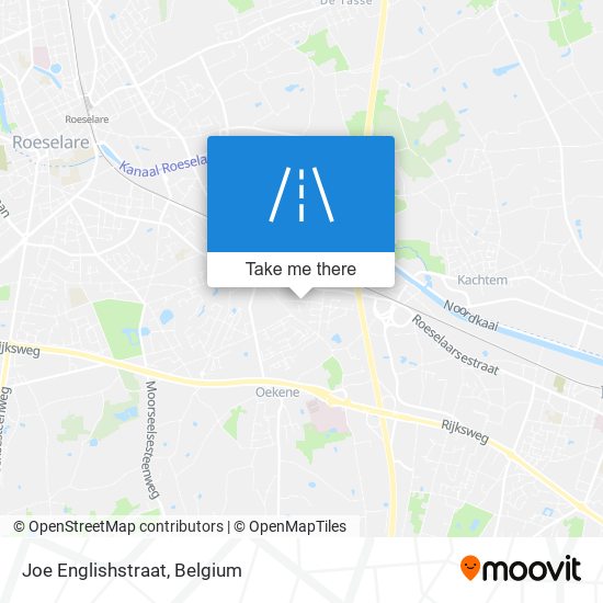 Joe Englishstraat map