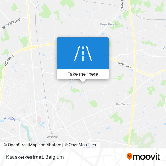 Kaaskerkestraat map