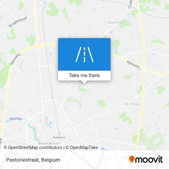 Pastoriestraat map