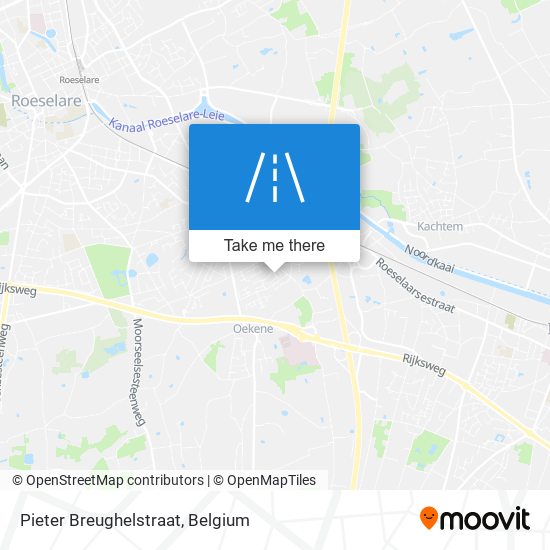 Pieter Breughelstraat map