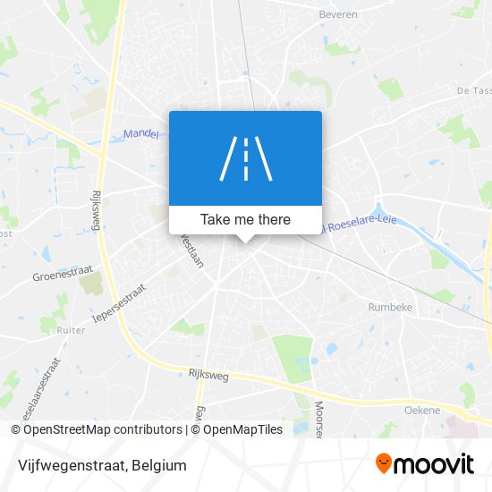 Vijfwegenstraat plan