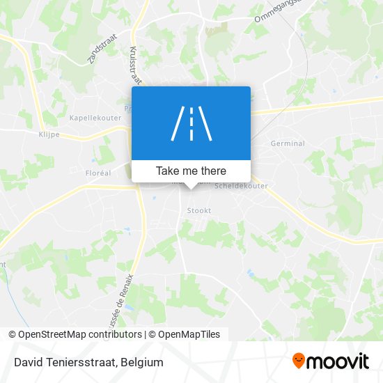 David Teniersstraat map