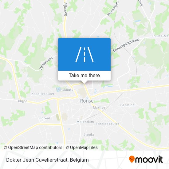 Dokter Jean Cuvelierstraat map