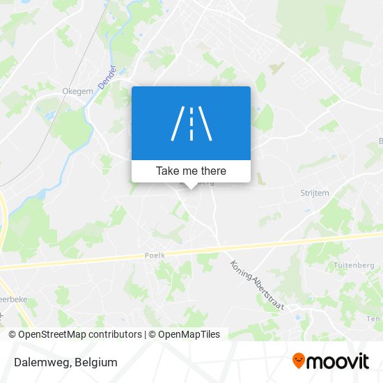 Dalemweg map