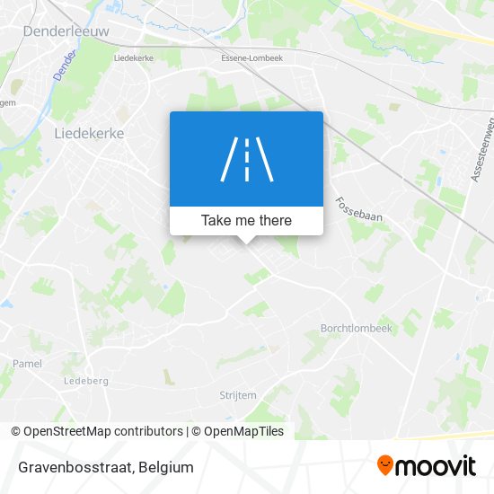 Gravenbosstraat map