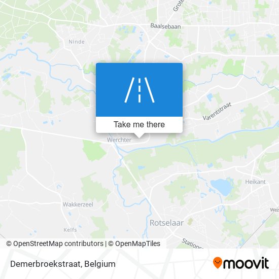 Demerbroekstraat map
