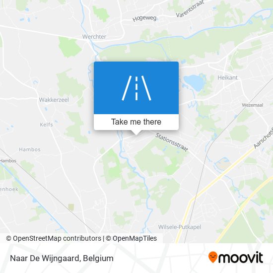 Naar De Wijngaard plan