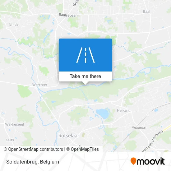 Soldatenbrug map