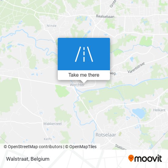 Walstraat map