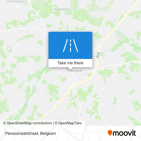 Pensionaatstraat map