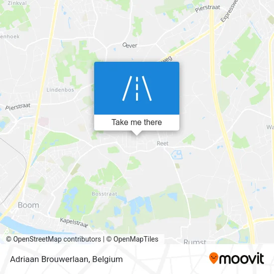 Adriaan Brouwerlaan map