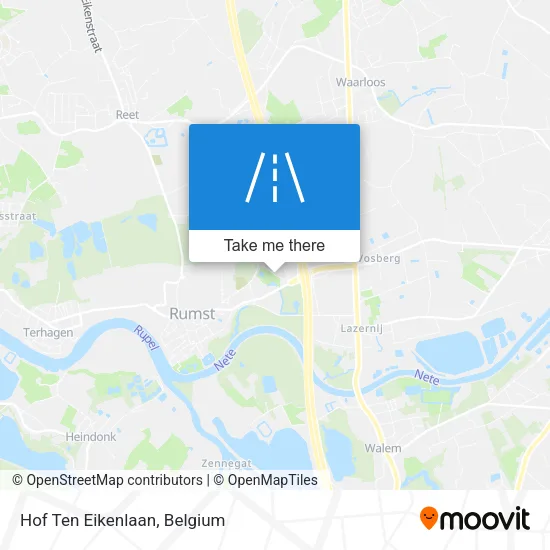 Hof Ten Eikenlaan map