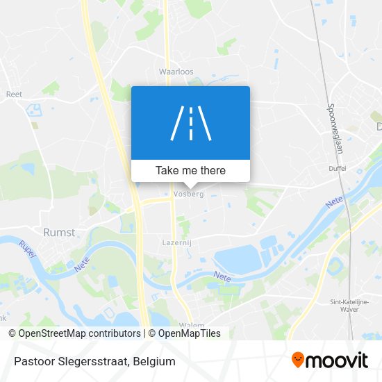 Pastoor Slegersstraat map