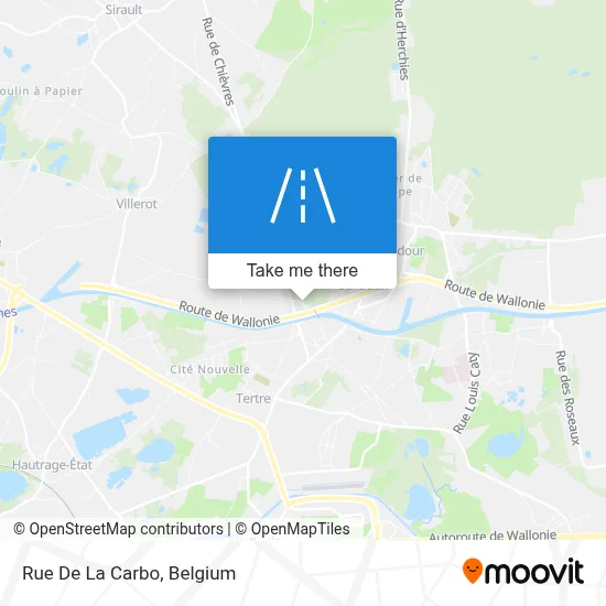 Rue De La Carbo map