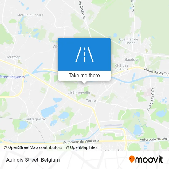 Aulnois Street map