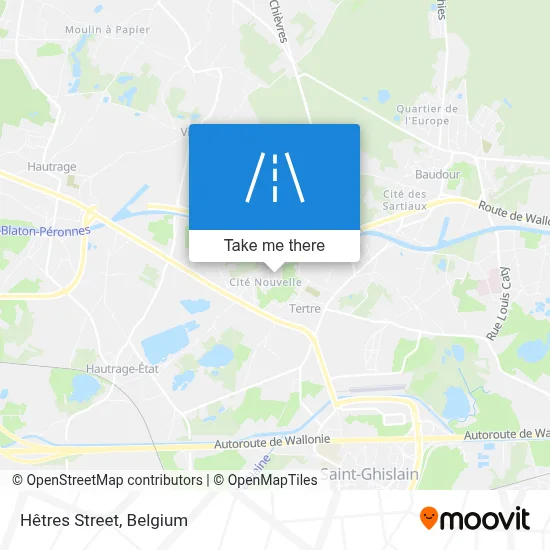 Hêtres Street map