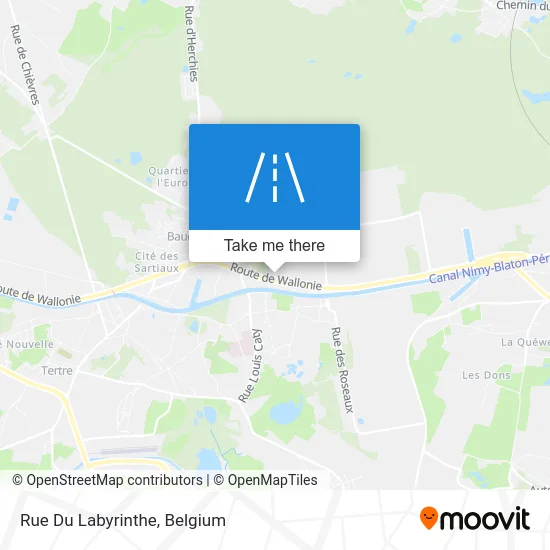 Labyrinth Street map