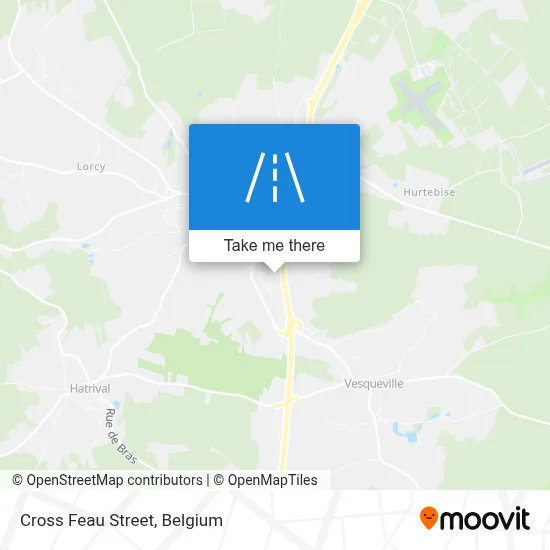 Cross Feau Street map