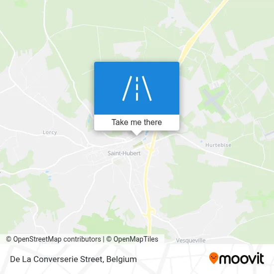 De La Converserie Street map
