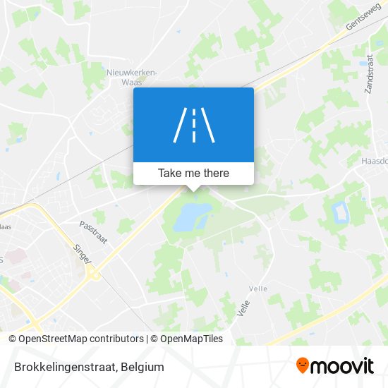 Brokkelingenstraat map