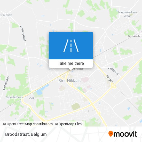Broodstraat map