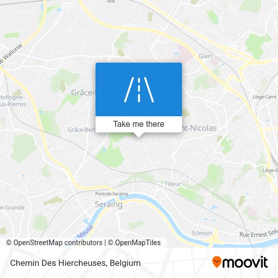 Chemin Des Hiercheuses map