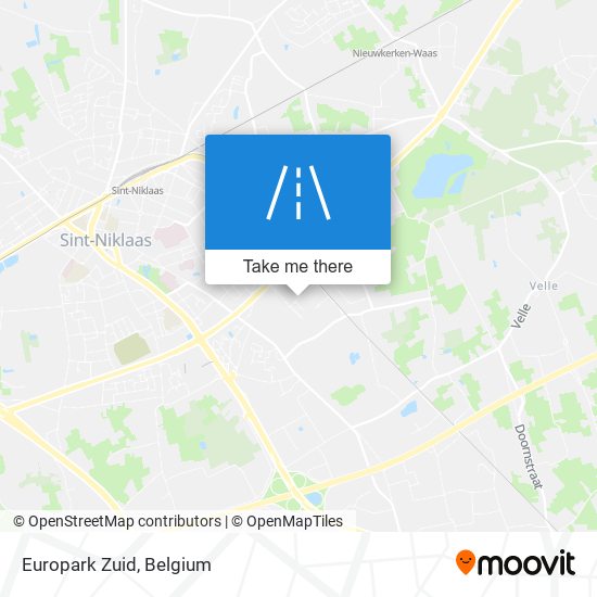 Europark Zuid map