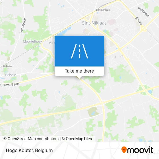Hoge Kouter map