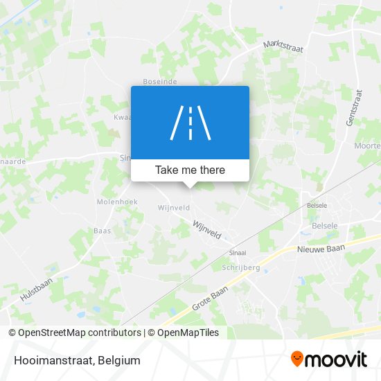 Hooimanstraat map