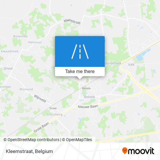 Kleemstraat map