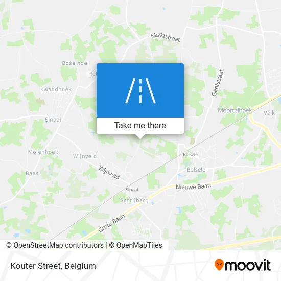 Kouter Street map