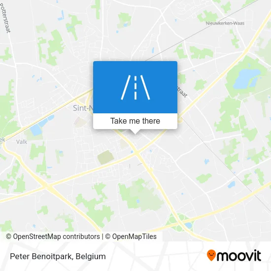 Peter Benoitpark map