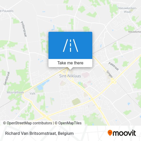 Richard Van Britsomstraat map
