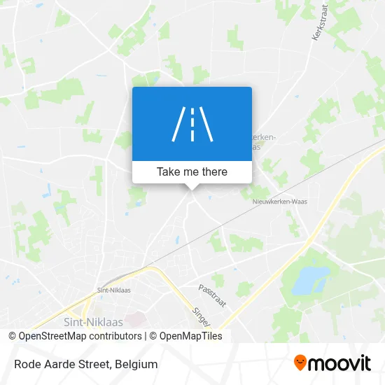 Rode Aarde Street map