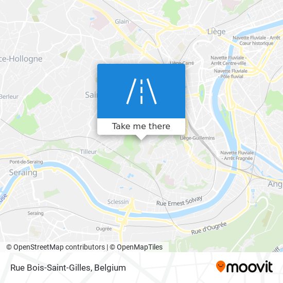 Rue Bois-Saint-Gilles map