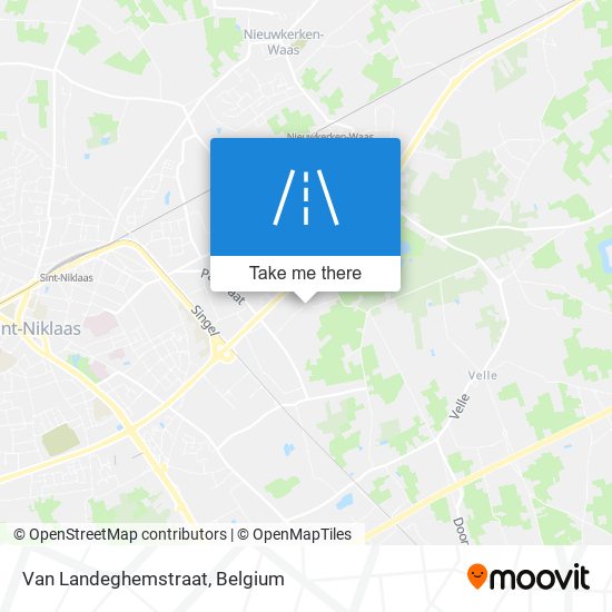 Van Landeghemstraat map