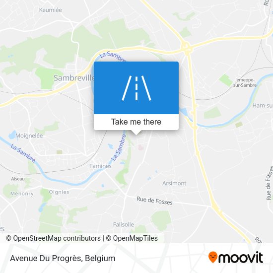 Avenue Du Progrès map