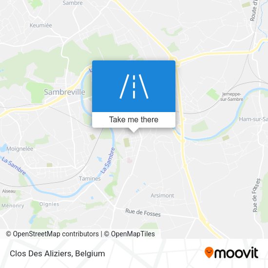Clos Des Aliziers plan