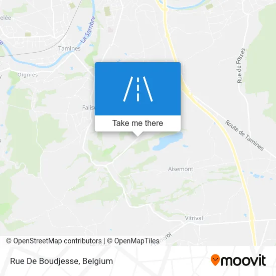 Boudjesse Street map