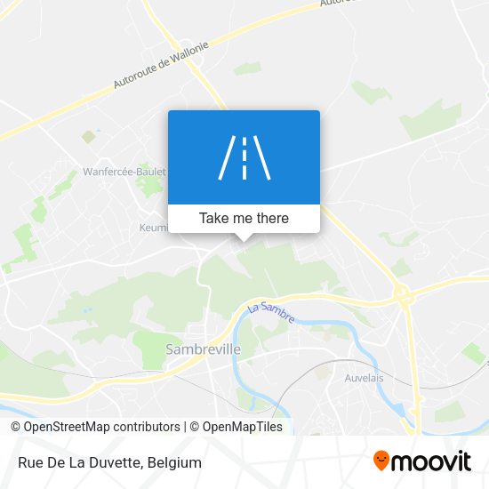 Rue De La Duvette plan