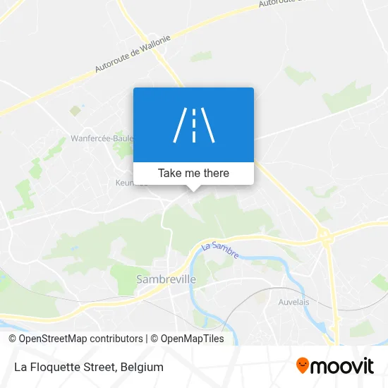 La Floquette Street map