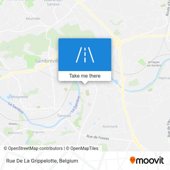 Rue De La Grippelotte plan