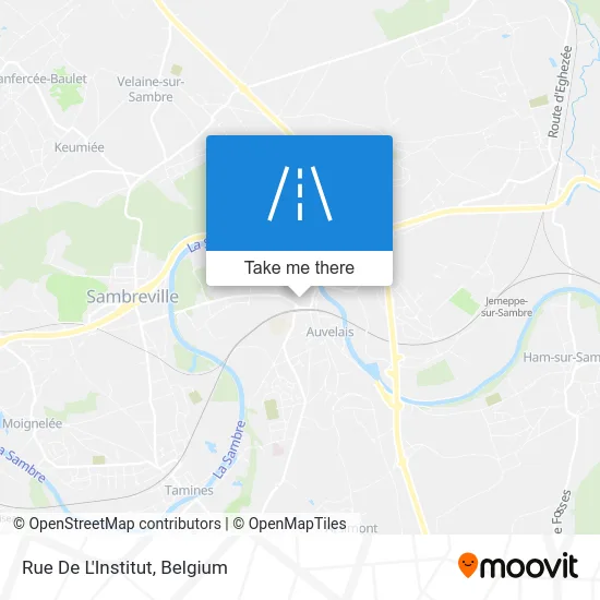 Street of the Institute map